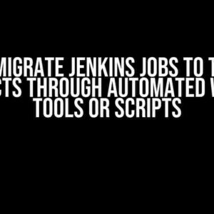 How to Migrate Jenkins Jobs to Teamcity Projects through Automated Way or Tools or Scripts